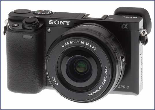 Цифровой фотоаппарат Sony Alpha ILCE-6000 Kit